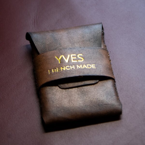 Porte-cartes (6-8 cartes et billet pliés) - LA POCHE VERTICALE